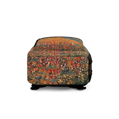The Colors of Sunset Waterproof Art Backpack