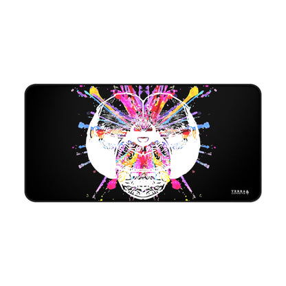 Dragonfly Color Explosion Full-Size Gaming Mousepad