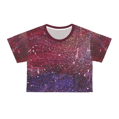 Plato's Cave Painting Cropped Tee