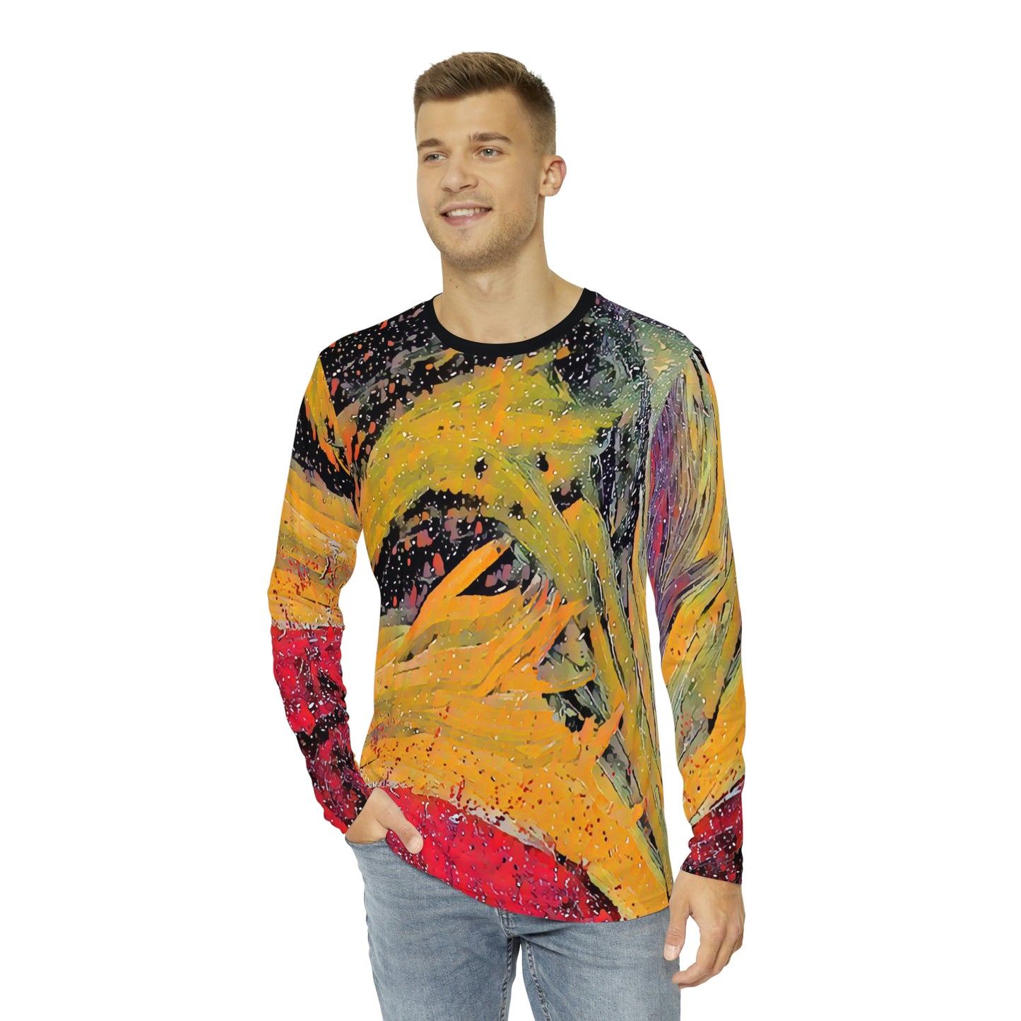 An Ocean of Color Men's Long Sleeve Shirt