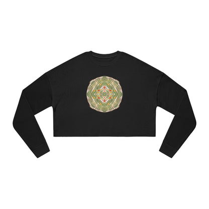 Earth Spirits Women's Cropped Sweatshirt