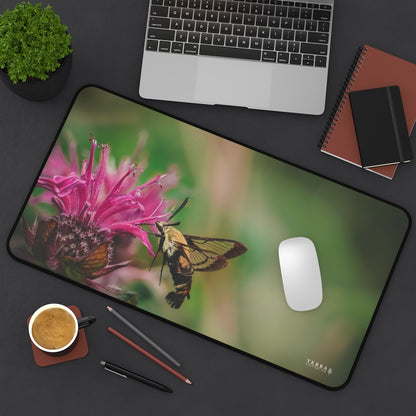 Hummingbird Moth Full-Size Gaming Mousepad