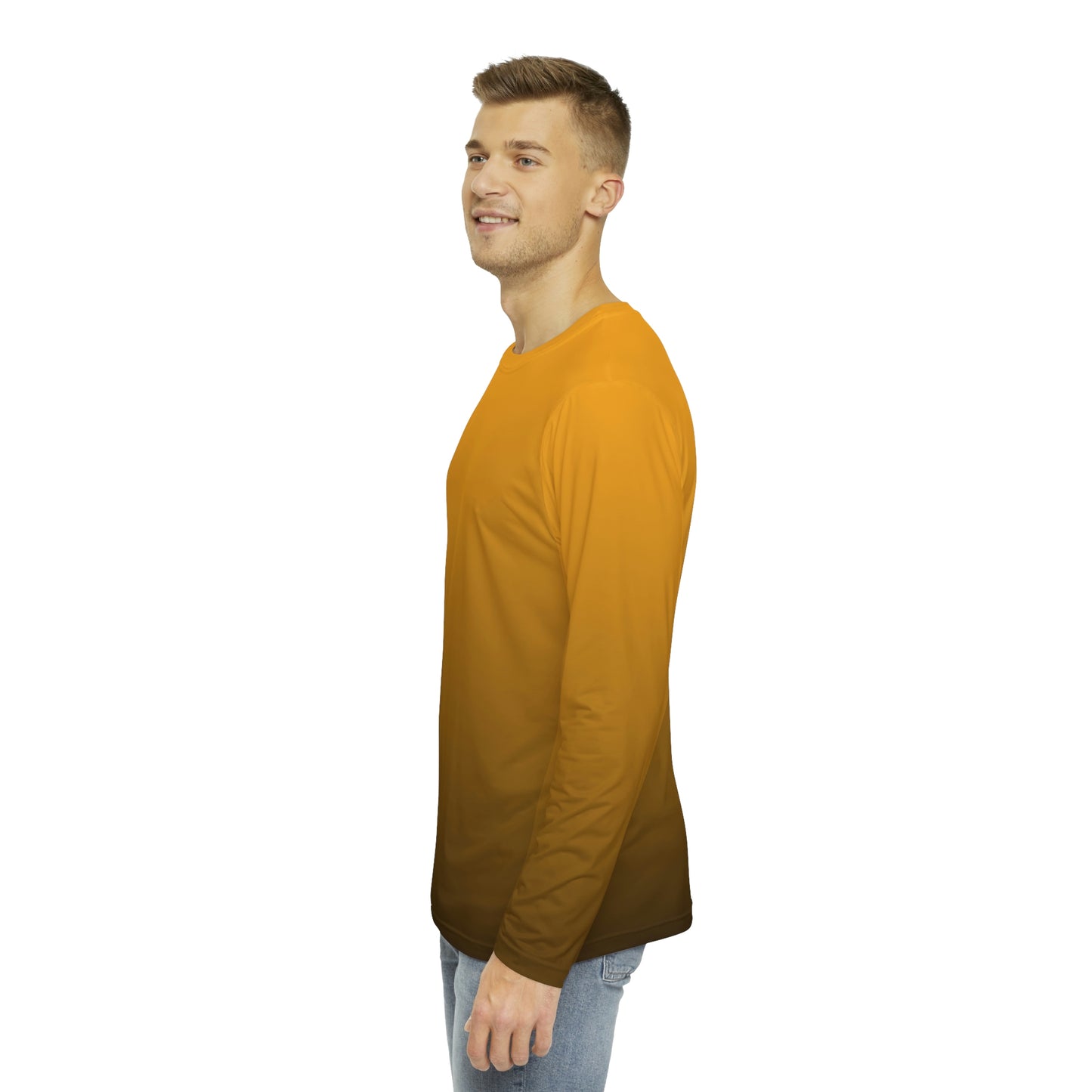 Golden Fade Men's Long Sleeve Shirt