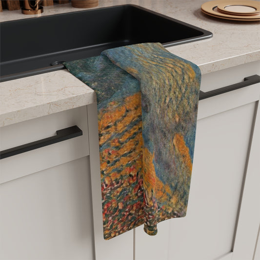 The Colors of Sunset Soft Kitchen Towel