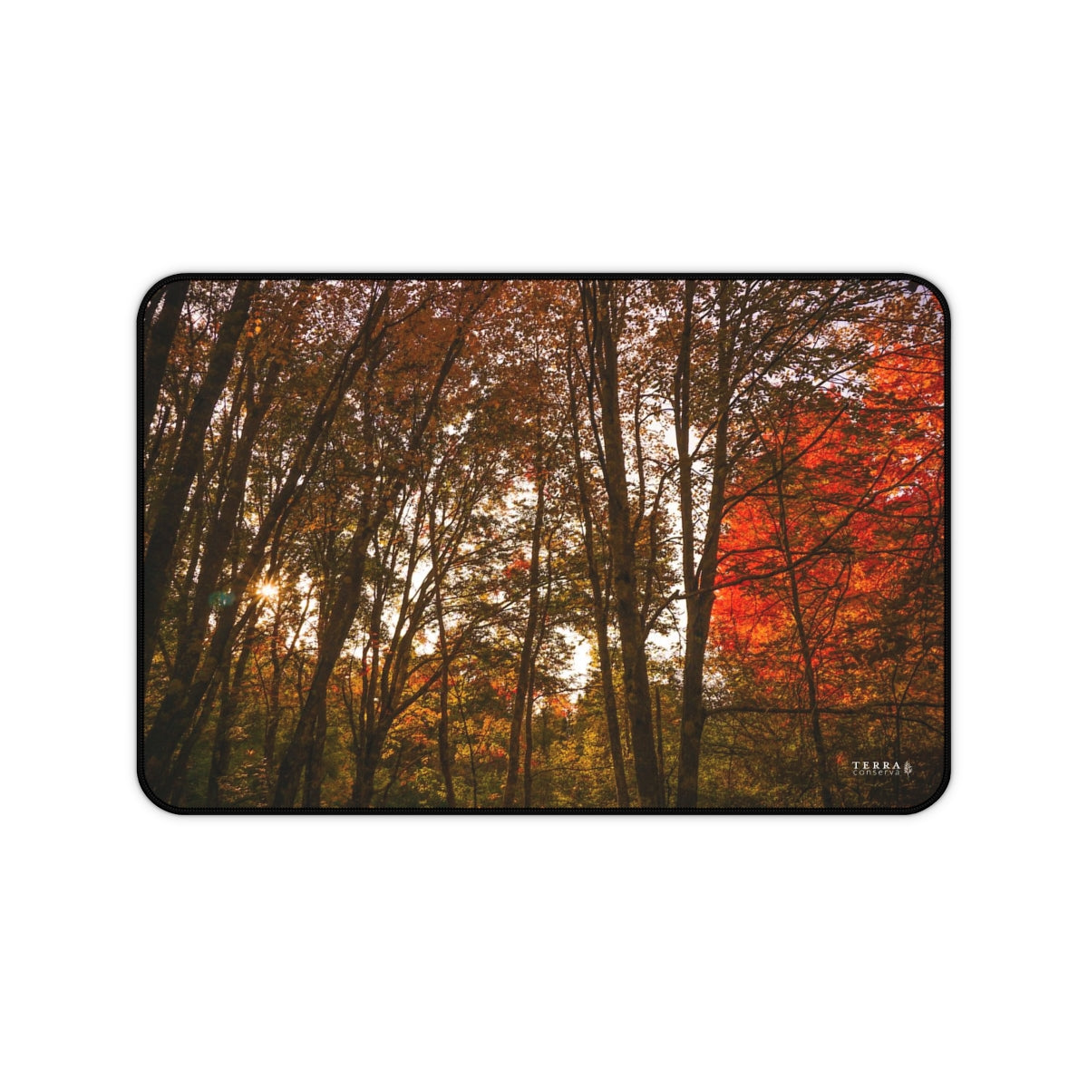 Forest Titans in Autumn Full-Size Gaming Mousepad