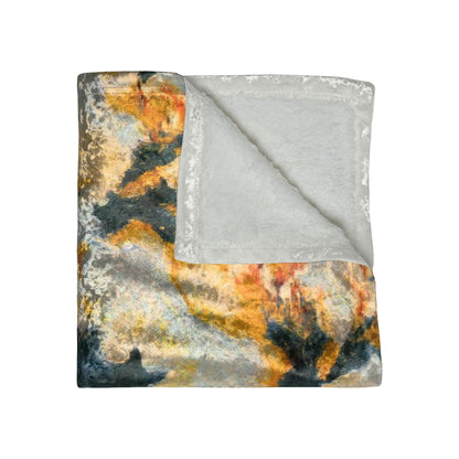 Guardians of the Light Crushed Velvet Blanket