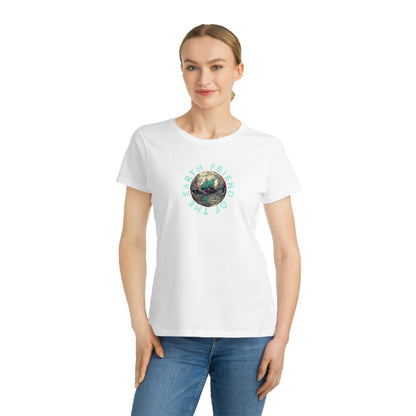 Friend of the Earth Globe Organic Cotton Women's T-Shirt