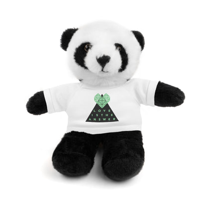 Love is the Answer Stuffed Animals (6 Animal Options)