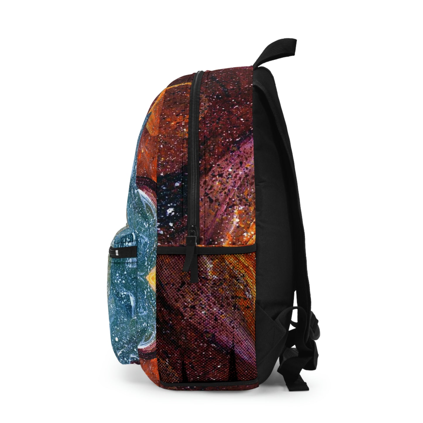 Cosmic Cell Division Waterproof Art Backpack