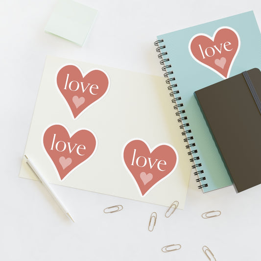 Love Vinyl Stickers (multi size)