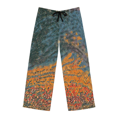 The Colors of Sunset Painting Men's Pajama Pants