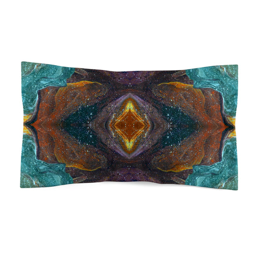 The Symmetry of Life Microfiber Pillow Sham