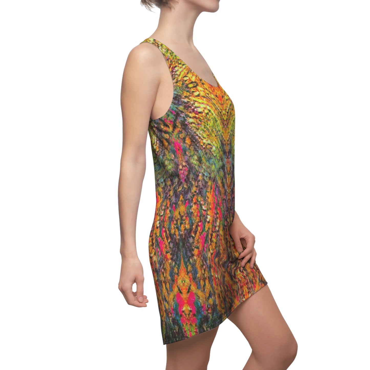 Brazen Colors Slinky Women's Racerback Dress