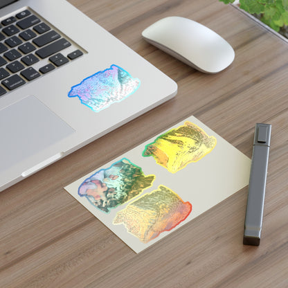 Abstract Painting Vinyl Stickers (multi size)