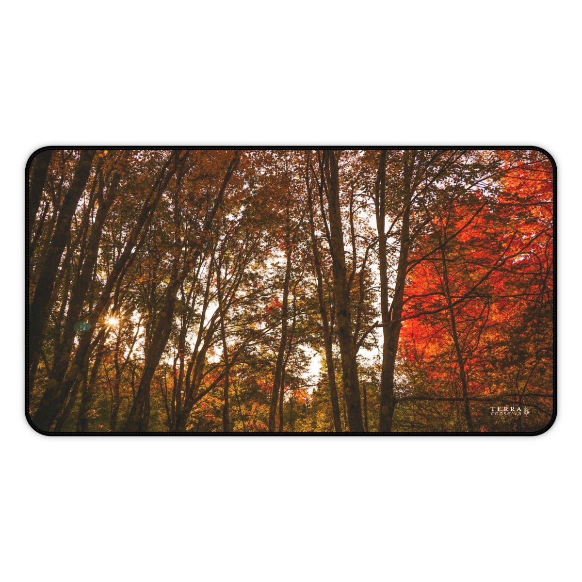 Forest Titans in Autumn Full-Size Gaming Mousepad