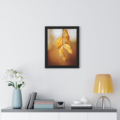 Leaves of Gold Framed Matte Print