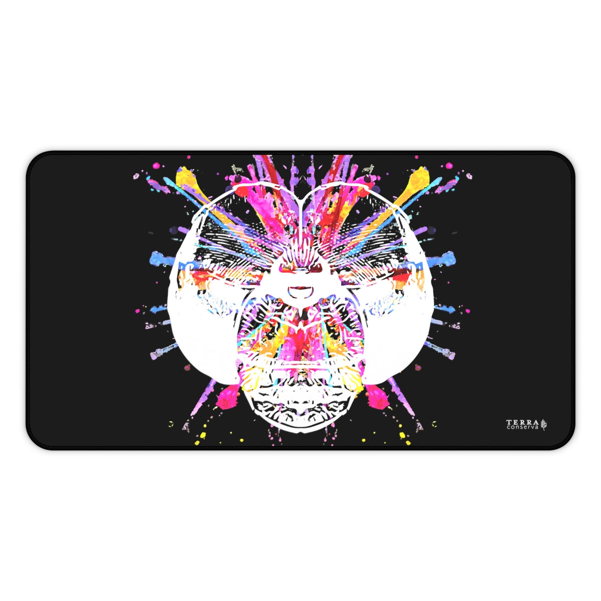 Dragonfly Color Explosion Full-Size Gaming Mousepad