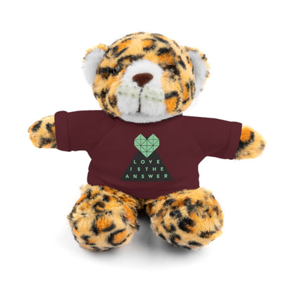 Love is the Answer Stuffed Animals (6 Animal Options)