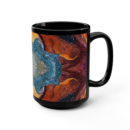 Cosmic Cell Division 15oz Black Mug