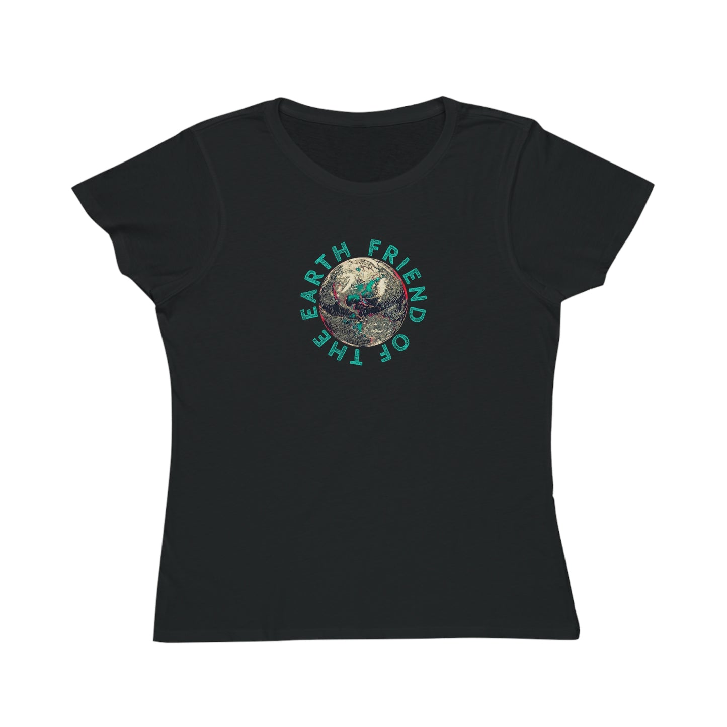 Friend of the Earth Globe Organic Cotton Women's T-Shirt