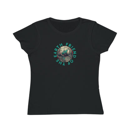 Friend of the Earth Globe Organic Cotton Women's T-Shirt