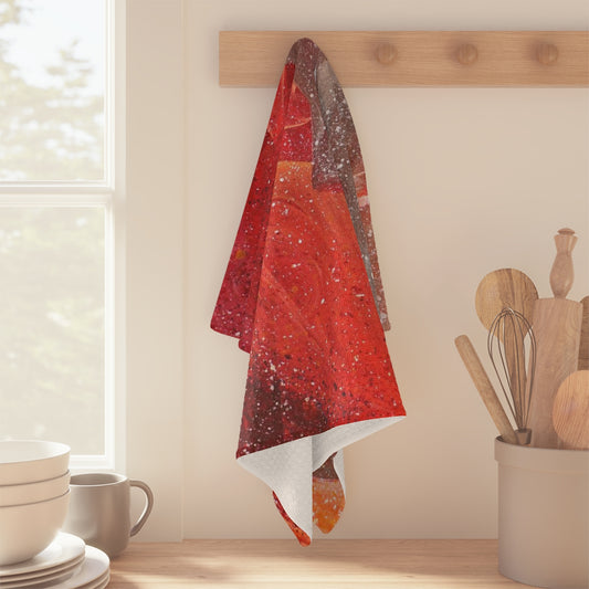 Waves of Creation Painting Soft Kitchen Towel