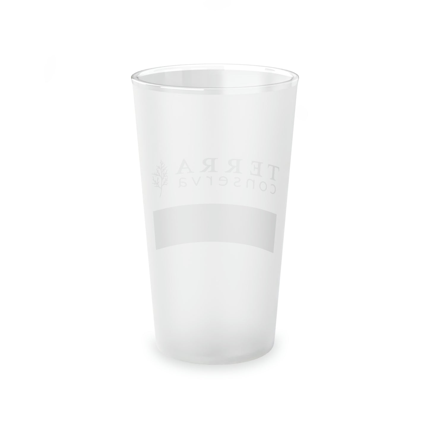 Terra Conserva Save the Earth 16oz Frosted Pint Glass