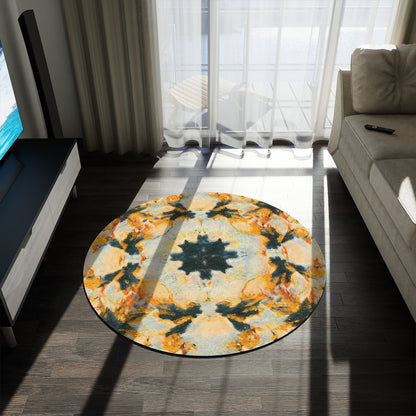 Guardians of the Light Round Rug