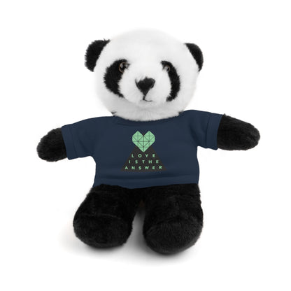 Love is the Answer Stuffed Animals (6 Animal Options)