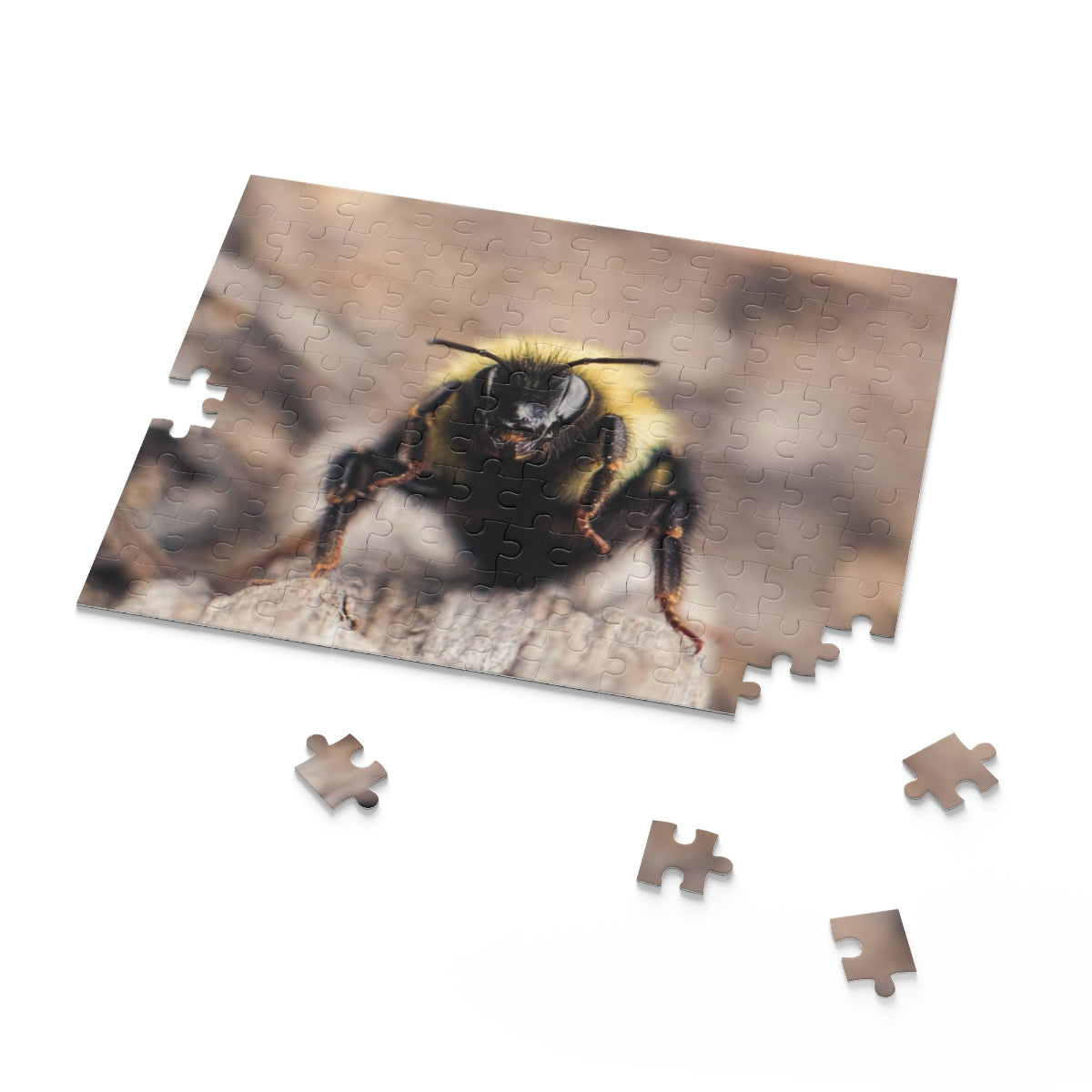 Bumble Bee Gets Close Puzzle (120, 252, 500-Piece)