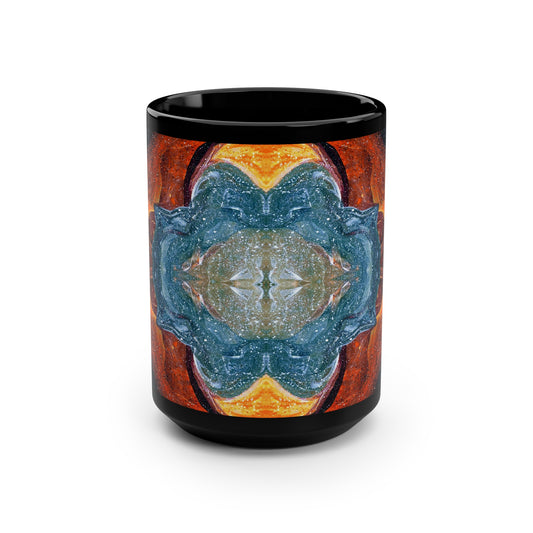 Cosmic Cell Division 15oz Black Mug