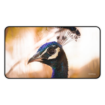 Peculiar Peacock Full-Size Gaming Mousepad