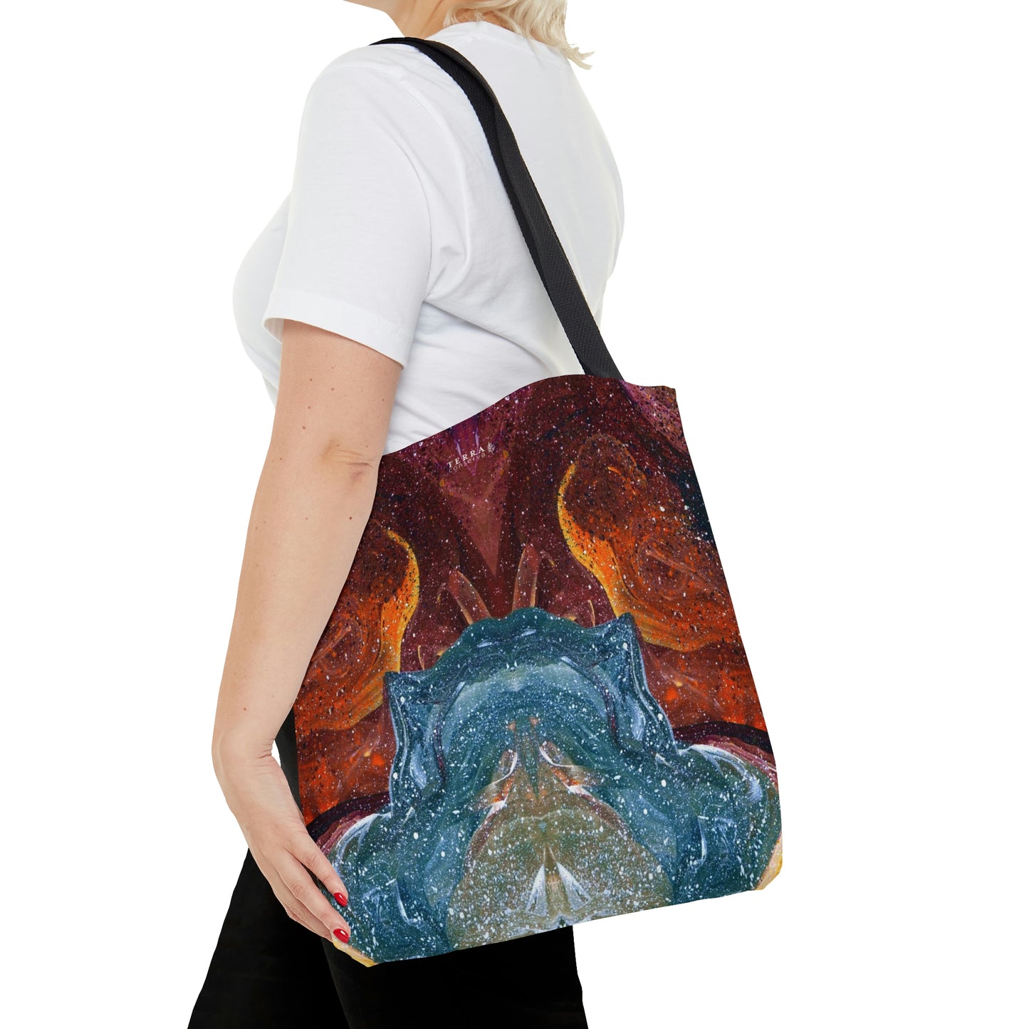 Cosmic Cell Division Art Tote Bag