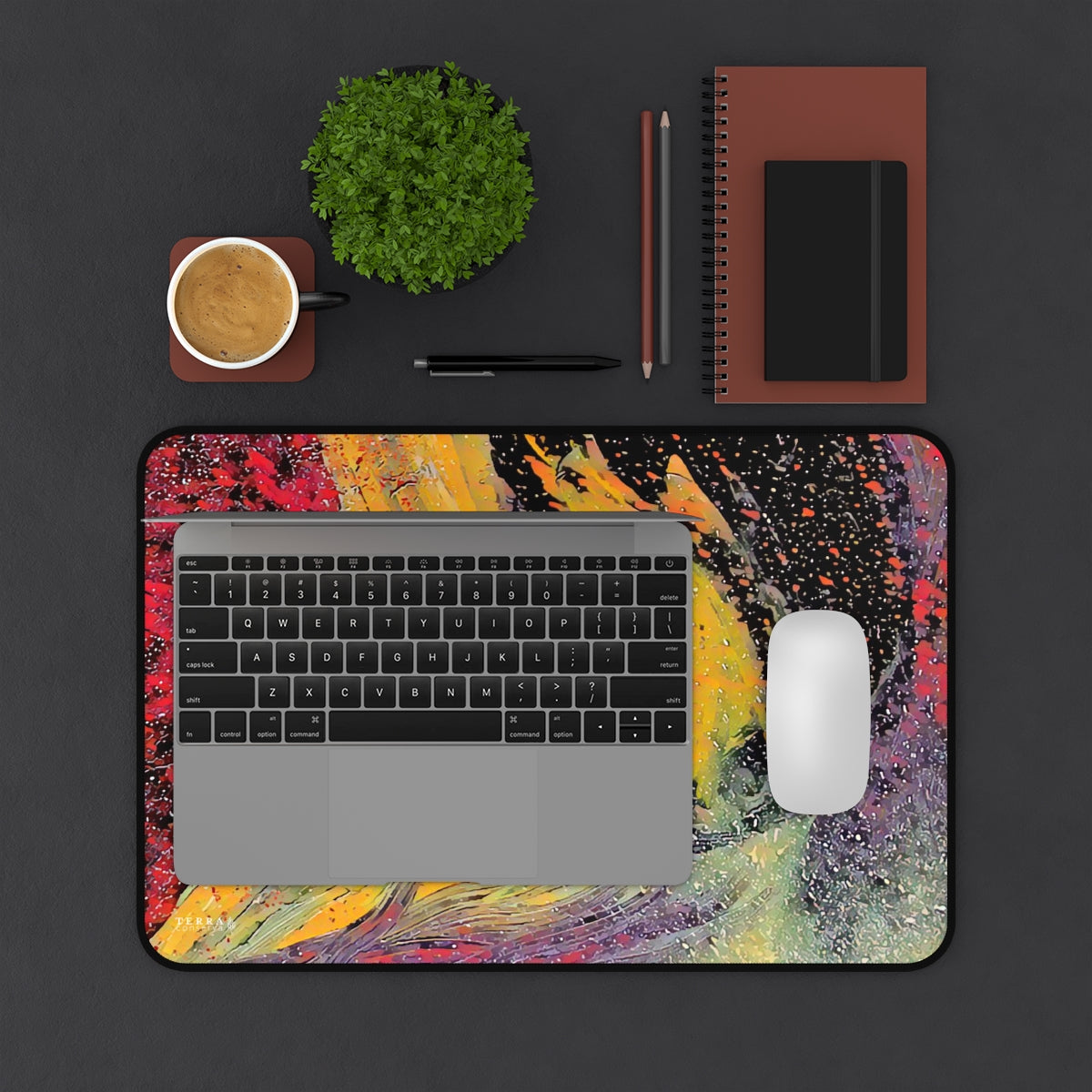 An Ocean of Color Full-Size Gaming Mousepad