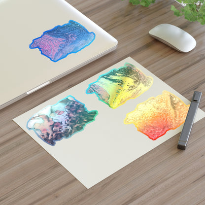 Abstract Painting Vinyl Stickers (multi size)