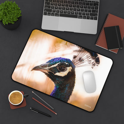 Peculiar Peacock Full-Size Gaming Mousepad