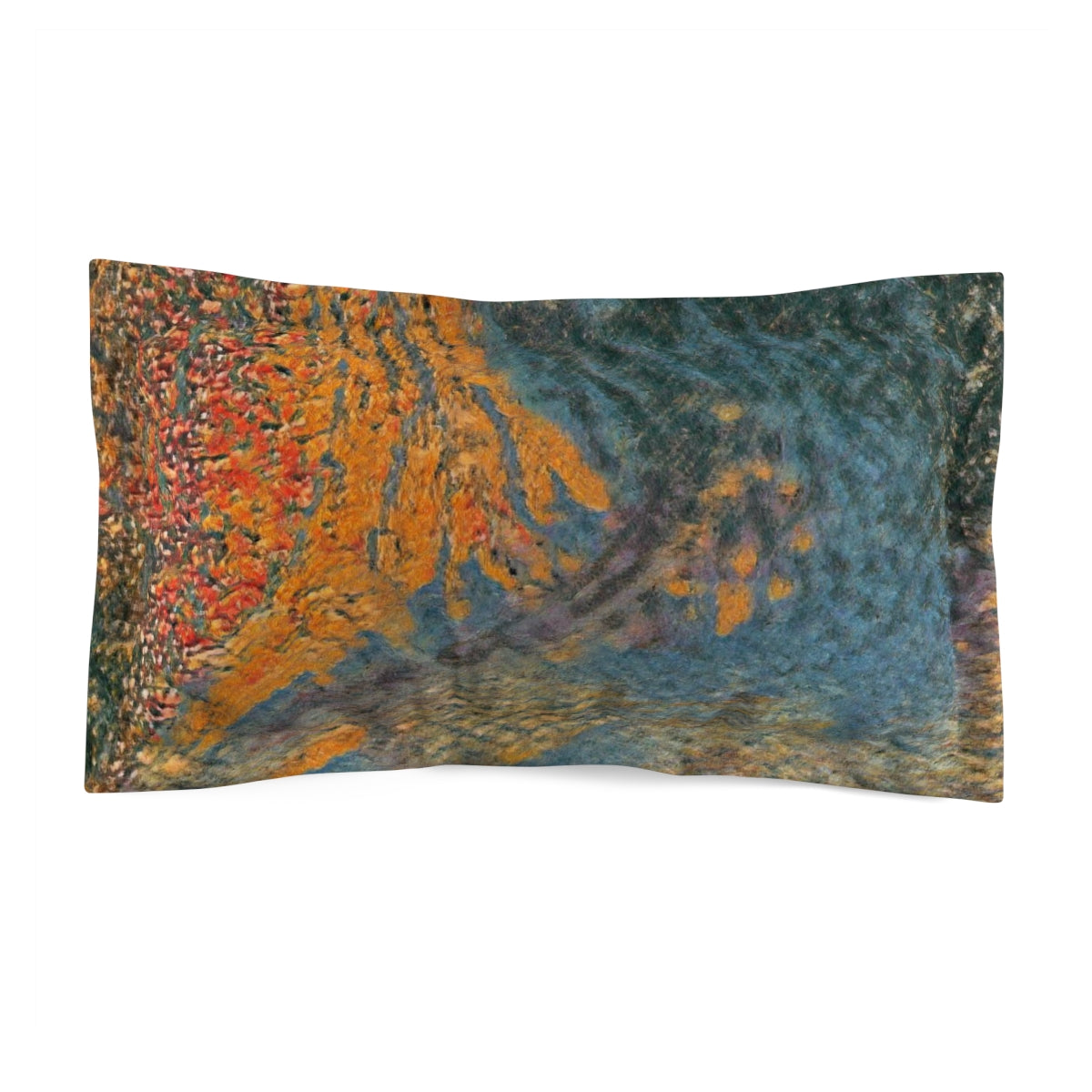 The Colors of Sunset Painting Microfiber Pillow Sham