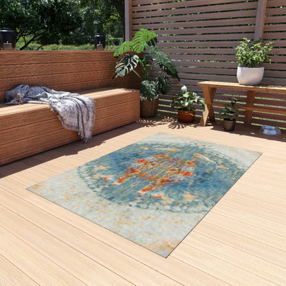 Water Spirits Outdoor Rug