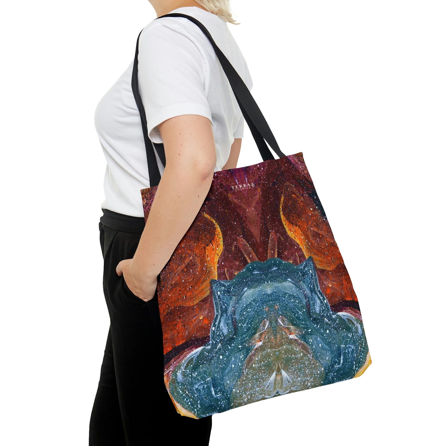 Cosmic Cell Division Art Tote Bag