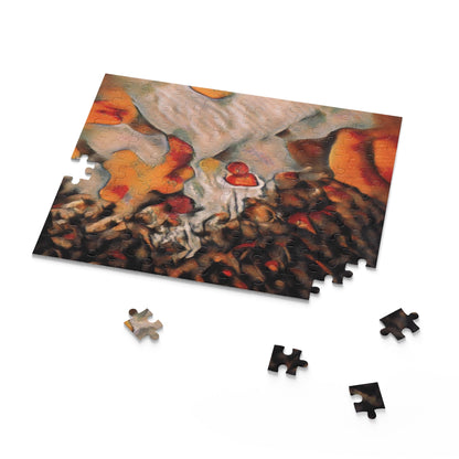 Burnt Umber Rocks Puzzle (120, 252, 500-Piece)