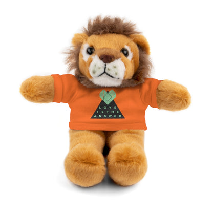 Love is the Answer Stuffed Animals (6 Animal Options)