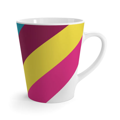 Pop Stripes Latte Mug