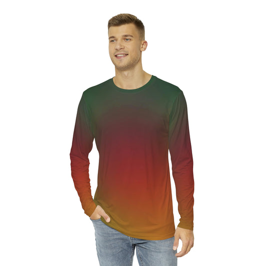 Forest Tones Men's Long Sleeve Shirt