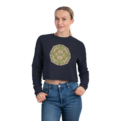 Earth Spirits Women's Cropped Sweatshirt