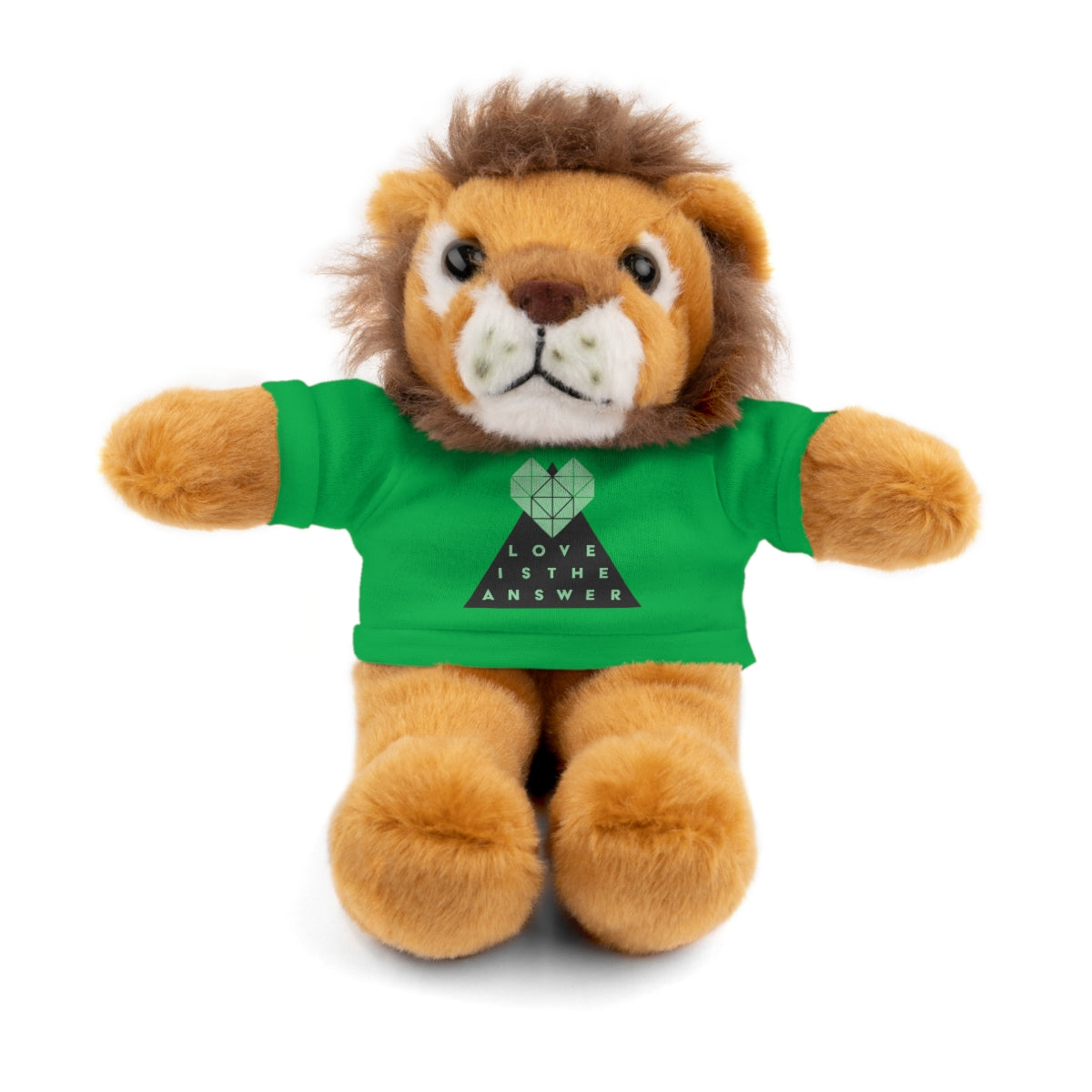 Love is the Answer Stuffed Animals (6 Animal Options)