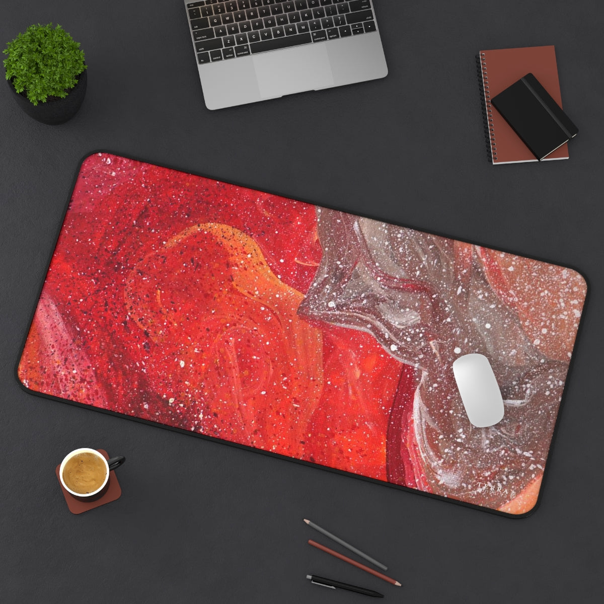 Waves of Creation Painting Full-Size Gaming Mousepad