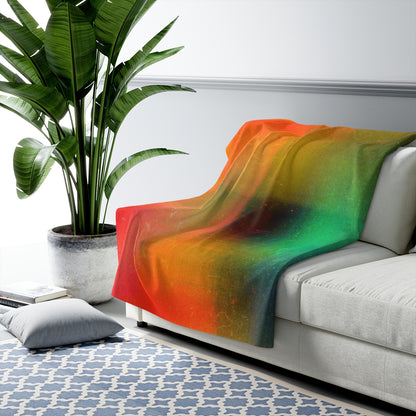 Divine Vibes Sherpa Fleece Blanket