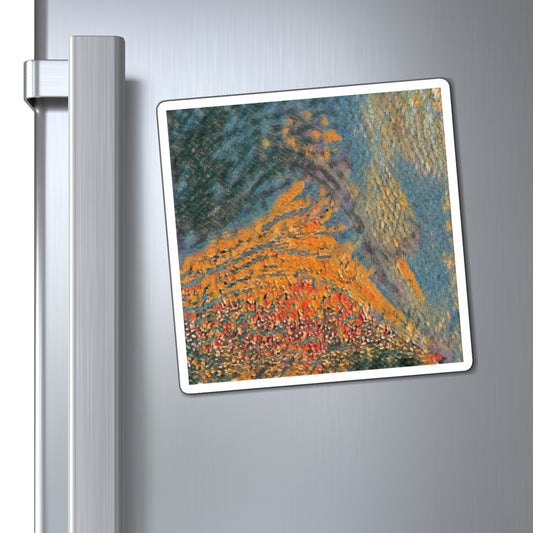 The Colors of Sunset Painting Magnet