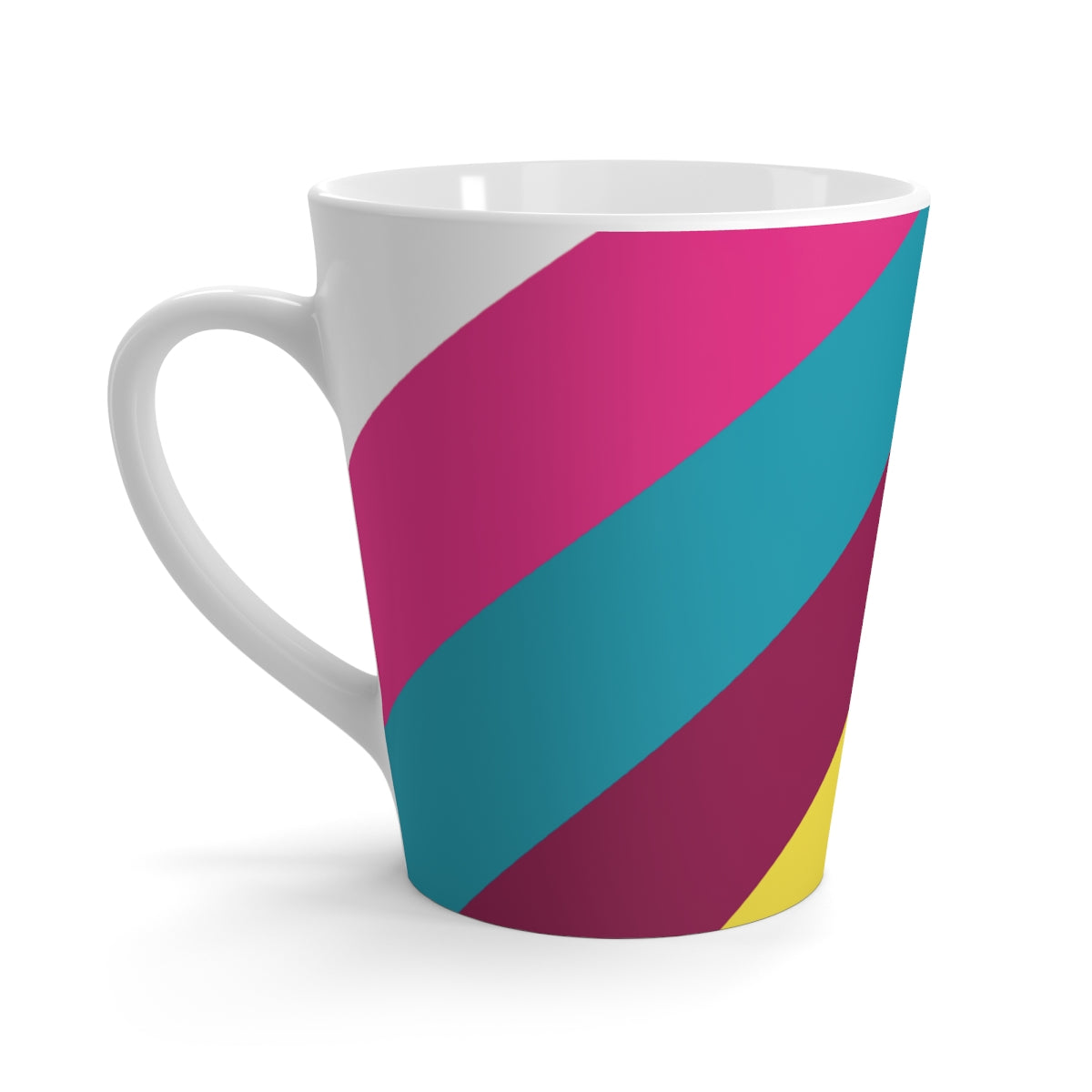 Pop Stripes Latte Mug